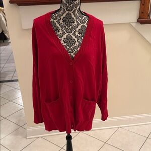 Torrid Vibrant Red Women's Cardigan